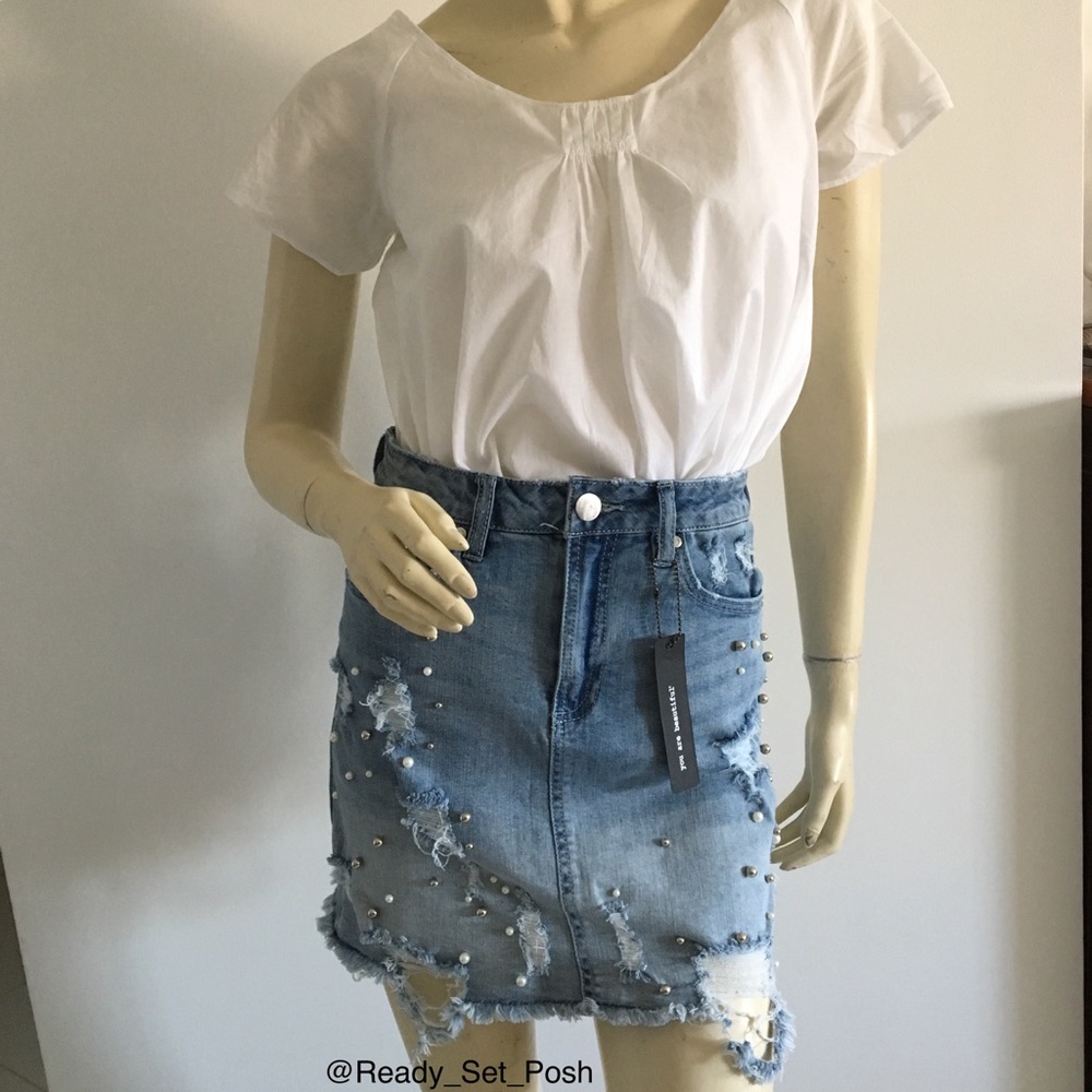 DKNY petite white short sleeve blouse w/ camisole - Picture 6 of 8